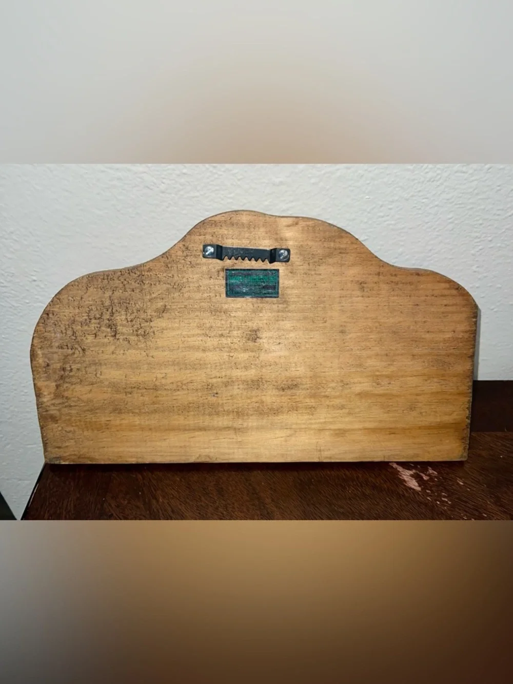 Vari Disenos Ismael Valenzuela Romo Wood Pewter Horse Hanging Key Holder Mexico